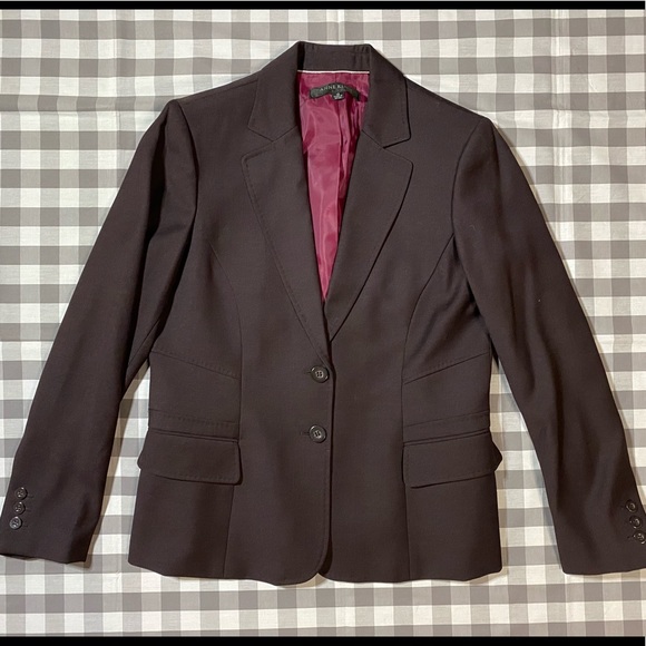 Anne Klein Blazer, plum purple, size 12 🧥 - Picture 2 of 5